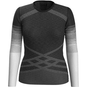 Smartwool Intraknit Thermal Merino 200 Pattern Crew Long Sleeve Base Layer Black M Men Smartwool Intraknit Thermal Merino 200 Pattern Crew Long Sleeve Base Layer Black M Men