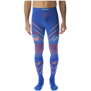 Uyn Natyon 3.0 Usa Medium Base Layer Pants Blue L-XL Men Uyn Natyon 3.0 Usa Medium Base Layer Pants Blue L-XL Men