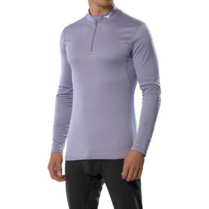 Mizuno Mid Weight Long Sleeve Base Layer Blue Granite L Men Mizuno Mid Weight Long Sleeve Base Layer Blue Granite L Men