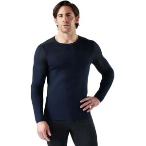 Smartwool Intraknit Thermal Merino Crew Long Sleeve Base Layer Deep Navy / Charcoal M Men Smartwool Intraknit Thermal Merino Crew Long Sleeve Base Layer Deep Navy / Charcoal M Men