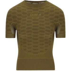Q36.5 Short Sleeve Base Layer Drab Green 2XS-XS Men Q36.5 Short Sleeve Base Layer Drab Green 2XS-XS Men