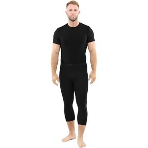 Viking Eiger 2.0 3/4 Base Layer Pants Black / Grey 2XL Men Viking Eiger 2.0 3/4 Base Layer Pants Black / Grey 2XL Men
