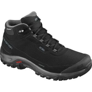 Salomon Shelter Cs Wp Hiking Boots Black / Ebony / Black UK 10 Men Salomon Shelter Cs Wp Hiking Boots Black / Ebony / Black UK 10 Men
