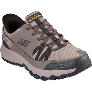 Skechers Dynamite At Escapar Hiking Shoes Taupe Leather / Textile / Trim UK 9.5 Men Skechers Dynamite At Escapar Hiking Shoes Taupe Leather / Textile / Trim UK 9.5 Men