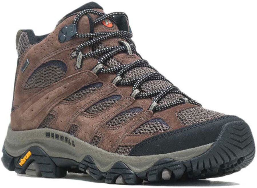 Merrell Moab 3 Mid Goretex Hiking Boots Bracken UK 7 Men