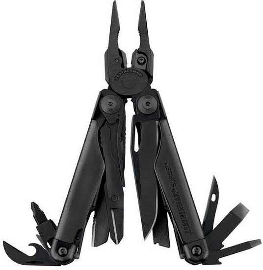 Leatherman Surge Molle Sheath Multitool Black Molle Sheath unisex
