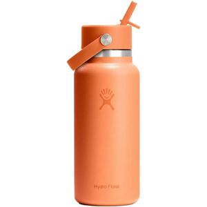 Hydro Flask Wide Flex 947ml Thermal Bottle Nectar Orange / straw Cap One Size unisex Hydro Flask Wide Flex 947ml Thermal Bottle Nectar Orange / straw Cap One Size unisex
