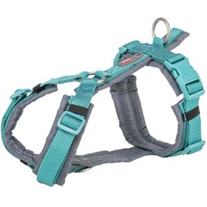 Trixie Premium Trekking Dog Harness Aqua / Graphite S–M unisex
