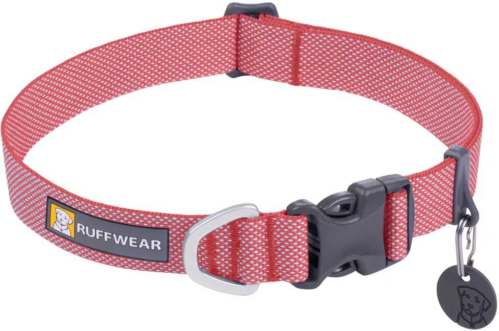 Ruffwear Hi & Lightâ„¢ Dog Collar Salmon Pink 51-66 cm unisex