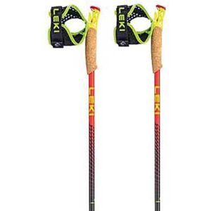 Leki Vertical Junior Poles Grey / Red 125 cm Boys,Girls