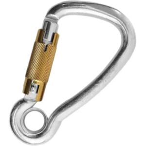 Kong Italy Carbon Harness Autoblock Round Eyelet Snap Hook Silver One Size unisex Kong Italy Carbon Harness Autoblock Round Eyelet Snap Hook Silver One Size unisex