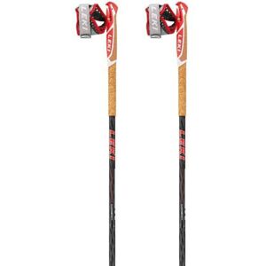 Leki Vertical K Poles White / Neon Red 140 cm Men,Women Leki Vertical K Poles White / Neon Red 140 cm Men,Women
