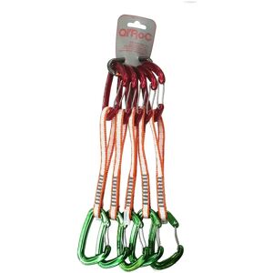 Qi´roc Wifi Straight/curve Clip+express Dyneema 10x170 Mm+mini Snap Hook 5 Units Red / Green One Size unisex Qi´roc Wifi Straight/curve Clip+express Dyneema 10x170 Mm+mini Snap Hook 5 Units Red / Green One Size unisex