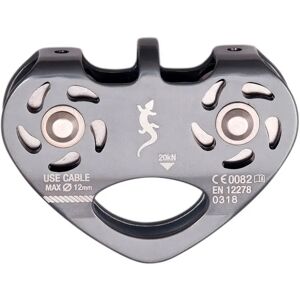 Fixe Climbing Gear Db2 Pulley Dark Grey One Size unisex Fixe Climbing Gear Db2 Pulley Dark Grey One Size unisex