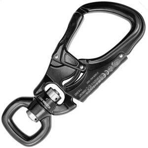 Kong Italy Tango 360 Rotary Snap Hook Black One Size unisex Kong Italy Tango 360 Rotary Snap Hook Black One Size unisex