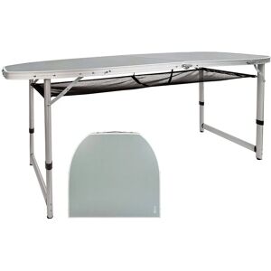 Aktive Height Adjus Folding Camping Table With Mesh Table Grey One Size unisex Aktive Height Adjus Folding Camping Table With Mesh Table Grey One Size unisex
