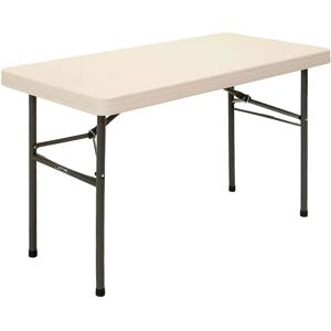 Aktive 121.5x61x74 Cm Folding Table Brown One Size unisex Aktive 121.5x61x74 Cm Folding Table Brown One Size unisex