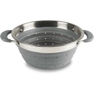 Kampa Model 9120000760 Foldable Silicone and Steel Colander - Colander Kampa Model 9120000760 Foldable Silicone and Steel Colander - Colander