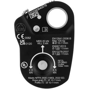 Petzl Mini Traxion Capture Pulley Yellow One Size unisex Petzl Mini Traxion Capture Pulley Yellow One Size unisex