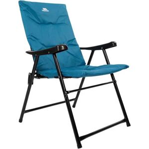 Trespass Paddy Folding Pafdded Deck Chair Rich Teal One Size unisex Trespass Paddy Folding Pafdded Deck Chair Rich Teal One Size unisex
