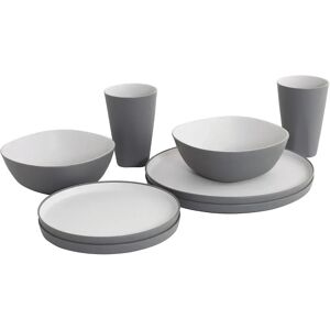 Outwell Gala 2 Person Dinner Set - Grey Mist - Dinner Set Outwell Gala 2 Person Dinner Set - Grey Mist - Dinner Set