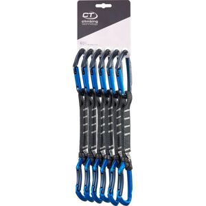 Climbing Technology Lime Set Ny Pro Quickdraw 6 Units Anthracite / Blue 17 cm unisex Climbing Technology Lime Set Ny Pro Quickdraw 6 Units Anthracite / Blue 17 cm unisex