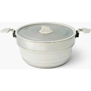 Sea To Summit Stainless Steel Detour Folding Pot 5l Steel One Size unisex Sea To Summit Stainless Steel Detour Folding Pot 5l Steel One Size unisex