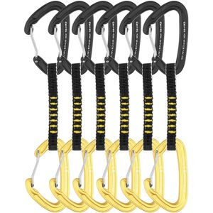 Grivel Alpine Plume K3w+k3w Quickdraw 6 Units Black / Yellow 10 cm unisex Grivel Alpine Plume K3w+k3w Quickdraw 6 Units Black / Yellow 10 cm unisex