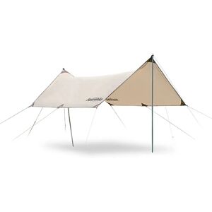 Naturehike Hexagon Tarp Light Coated Silver-Quicksand Gold 438x292 cm unisex Naturehike Hexagon Tarp Light Coated Silver-Quicksand Gold 438x292 cm unisex
