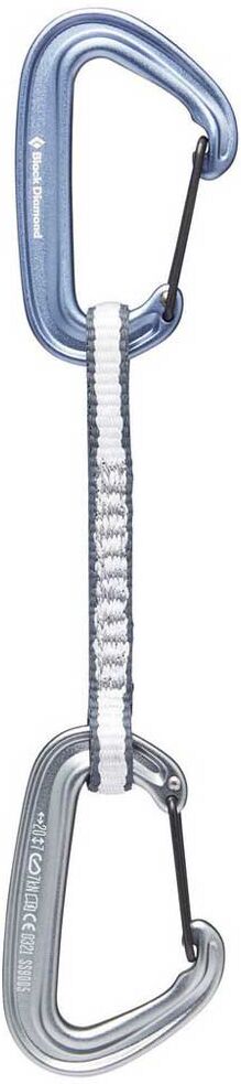Black Diamond Mini Wire 12 Cm Quickdraw Silver One Size unisex