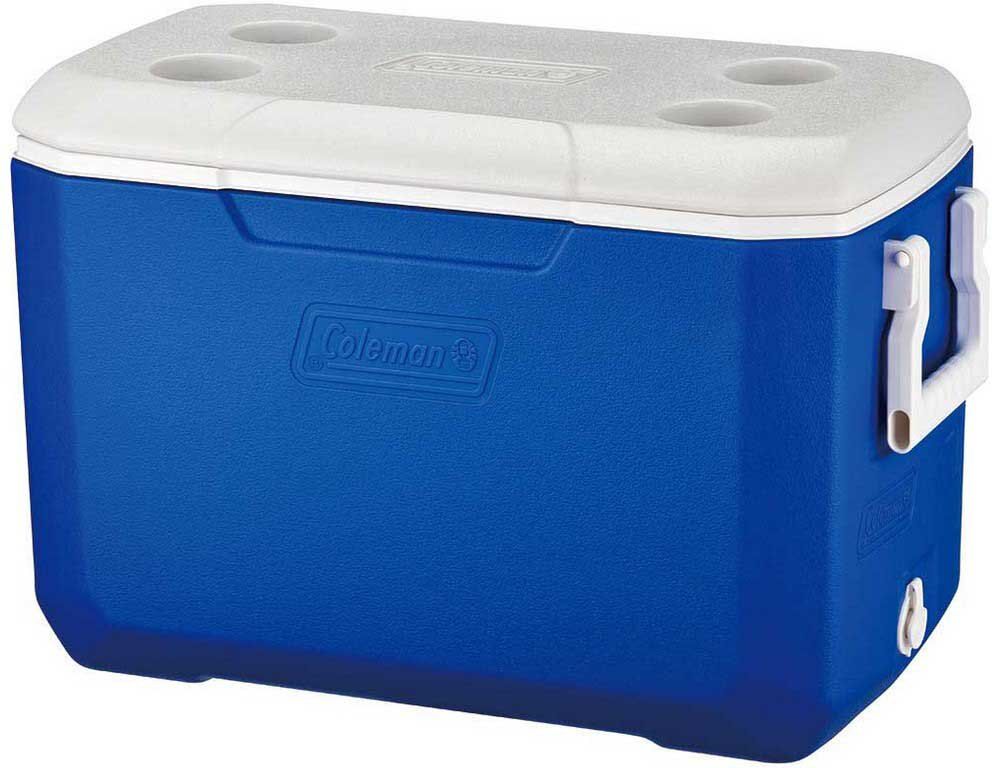 Coleman 45.7l Rigid Portable Cooler Blue One Size unisex