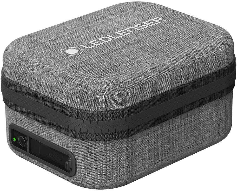 Led Lenser Case For Power Bank For Headlamp Mh4/mh5/mh7/mh8 5000mah Grey One Size unisex