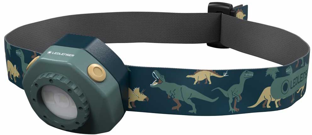 Led Lenser Kidled 4r Headlamp Green 40 Lumens unisex