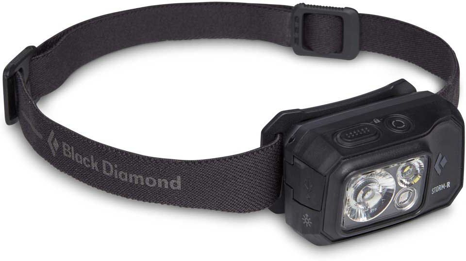 Black Diamond Storm 500-r Headlamp Black 500 Lumens unisex
