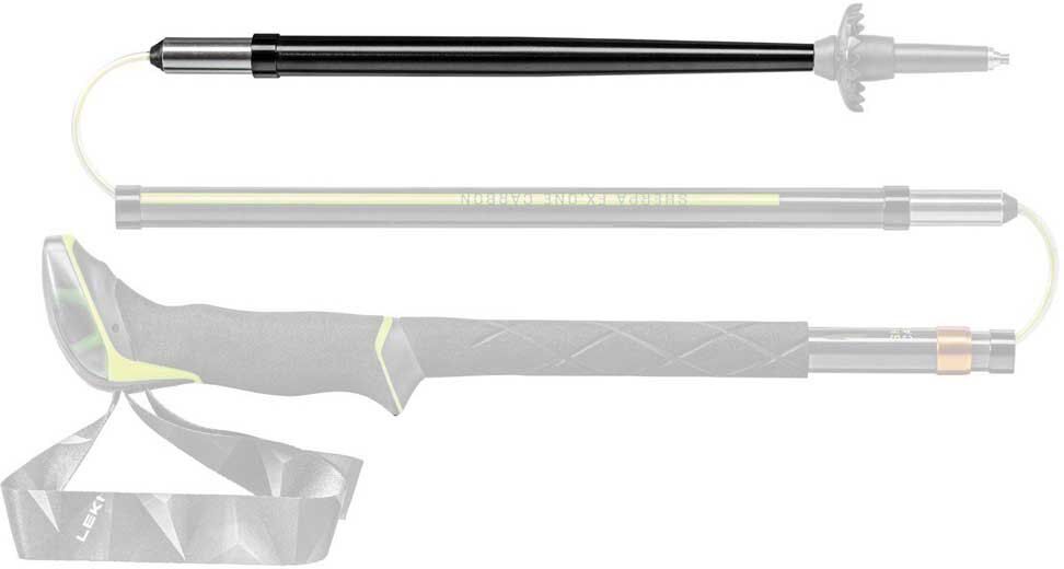 Leki Sherpa Fx One Carbon Poles Lower Part 130-135 Cm Multi 18-16 mm unisex