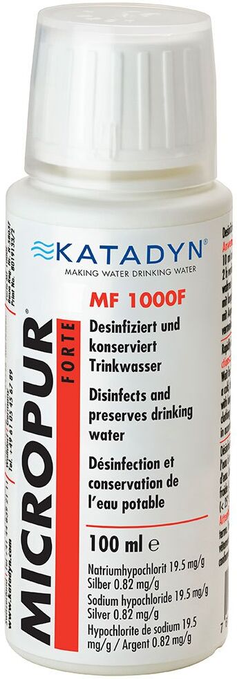 Katadyn Micropur Forte Mf 1000f Purification Liquid 100ml One Size unisex