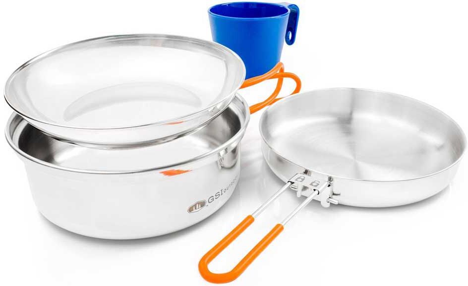 Gsi Outdoors Glacier Mess Kitchen Set Silver One Size unisex