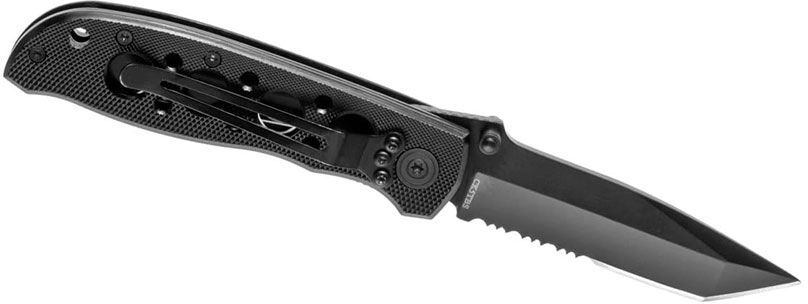 Smith & Wesson Extreme Ops Ck5tbs Serrated Tanto Pocket Knife Black One Size unisex