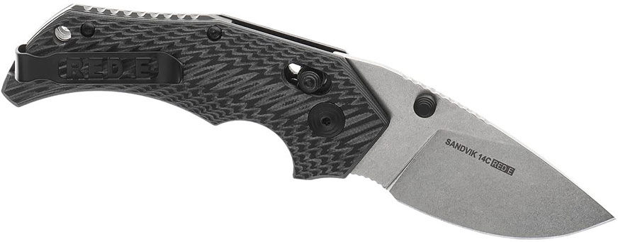 Willumsen Red E Two-tone Pocket Knife Grey One Size unisex