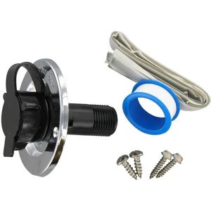 Valterra Mpt A010165vp Flush Mount Water Inlet Black One Size unisex Valterra Mpt A010165vp Flush Mount Water Inlet Black One Size unisex