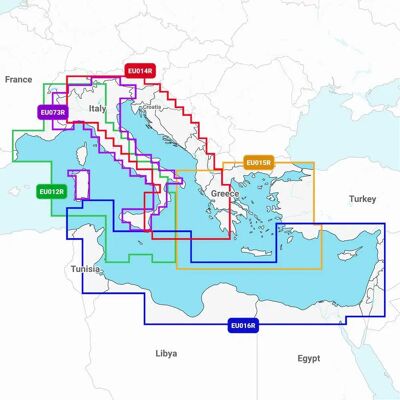 Garmin Npeu012r Mediterranean Sea Central&west Navionics Platinum+™ Microsd™/sd™ Card Marine Charts One Size unisex Garmin Npeu012r Mediterranean Sea Central&west Navionics Platinum+™ Microsd™/sd™ Card Marine Charts One Size unisex