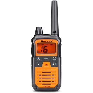 Midland Xt70 Pro Hobby & Work Walkie Talkies Orange One Size unisex Midland Xt70 Pro Hobby & Work Walkie Talkies Orange One Size unisex