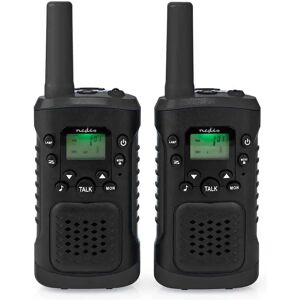 Nedis Wltk0610bk Walkie Talkie 2 Units Black One Size unisex Nedis Wltk0610bk Walkie Talkie 2 Units Black One Size unisex