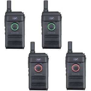 Pni Pmr R10 Pro Walkie Talkie 4 Units Black One Size unisex Pni Pmr R10 Pro Walkie Talkie 4 Units Black One Size unisex