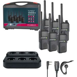 Albrecht Tectalk Worker 3 - Walkie-Talkie - Black Albrecht Tectalk Worker 3 - Walkie-Talkie - Black