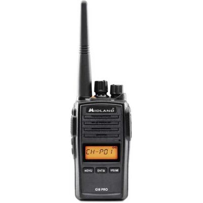 Midland G18 Walkie Talkie 4 Units Black One Size unisex Midland G18 Walkie Talkie 4 Units Black One Size unisex