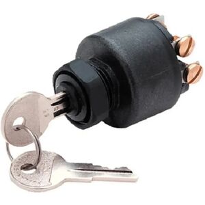 Seachoice Johnson Evinrude Ignition Starter Switch Black 3 Positions unisex Seachoice Johnson Evinrude Ignition Starter Switch Black 3 Positions unisex