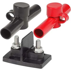 Blue Sea Systems Dual Powerpost Connector Isolator Black / Red One Size unisex Blue Sea Systems Dual Powerpost Connector Isolator Black / Red One Size unisex
