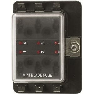 TALAMEX Fuse Holder 6 Slots - Electrical Connection TALAMEX Fuse Holder 6 Slots - Electrical Connection