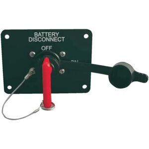 Talamex Battery Switch With Panel Black One Size unisex Talamex Battery Switch With Panel Black One Size unisex